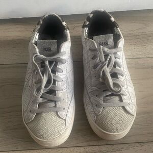 P448 Women’s John Gray Animal Print Low Top Patterned Sneakers